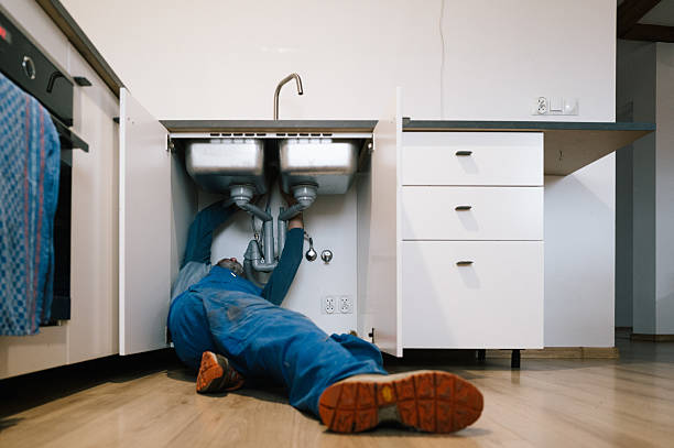 Professional Plumbing technician working in Harrisville, PA